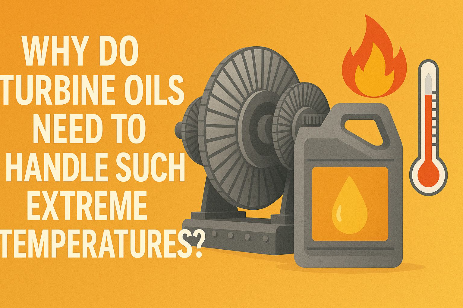 Why Do Turbine Oils Need to Handle Such Extreme Temperatures?