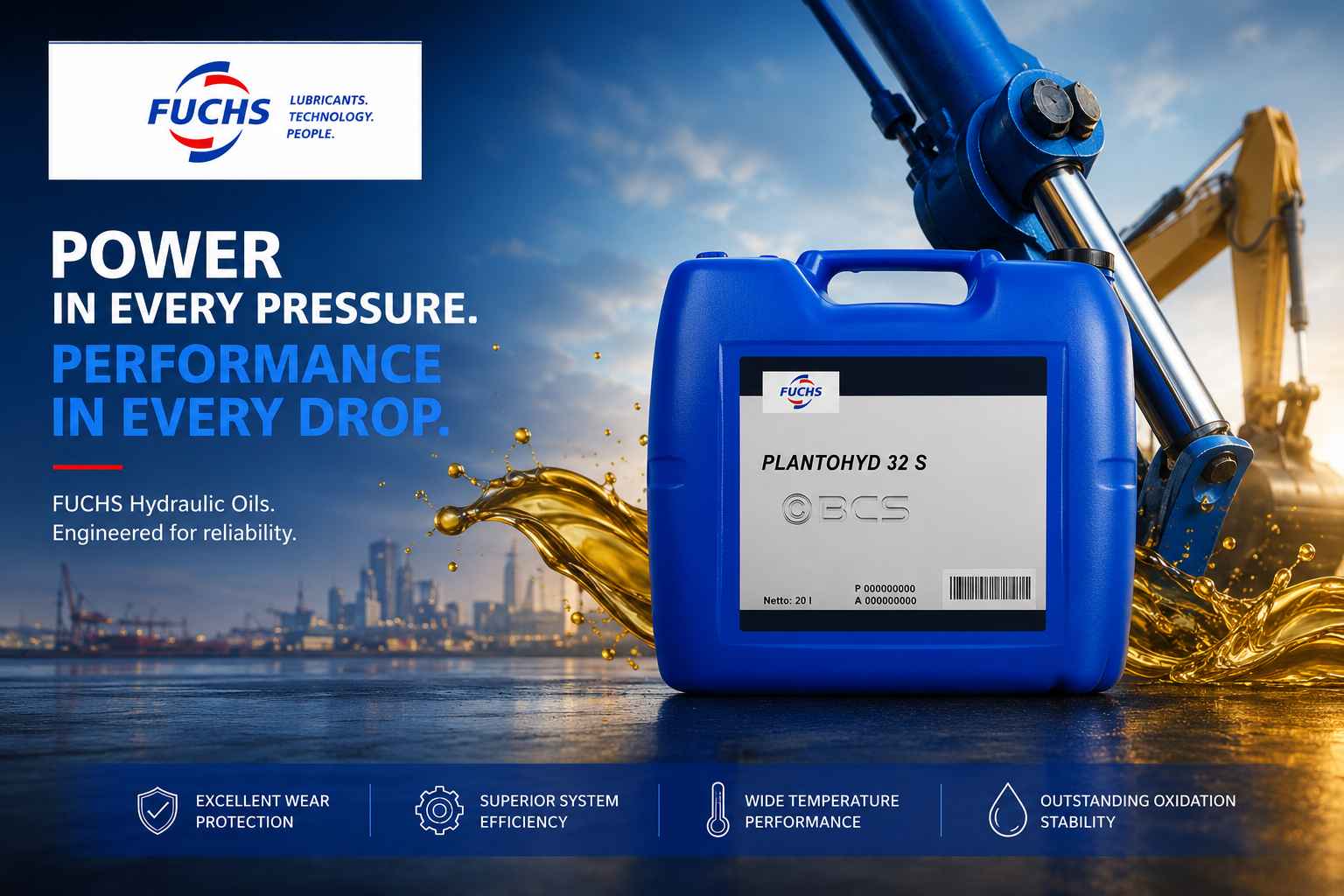 Why Hydraulic Oil Quality Impacts Machine Performance